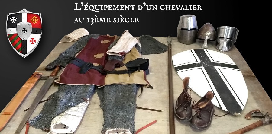 Équipement chevalier au 13ème siècle